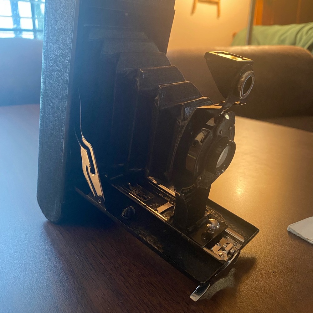 Kodak Vintage Folding Camera - Black